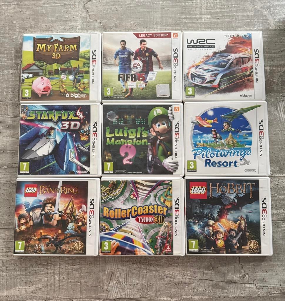 9 Nintendo 3Ds spelletjes, Games en Spelcomputers, Games | Nintendo 2DS en 3DS, Ophalen