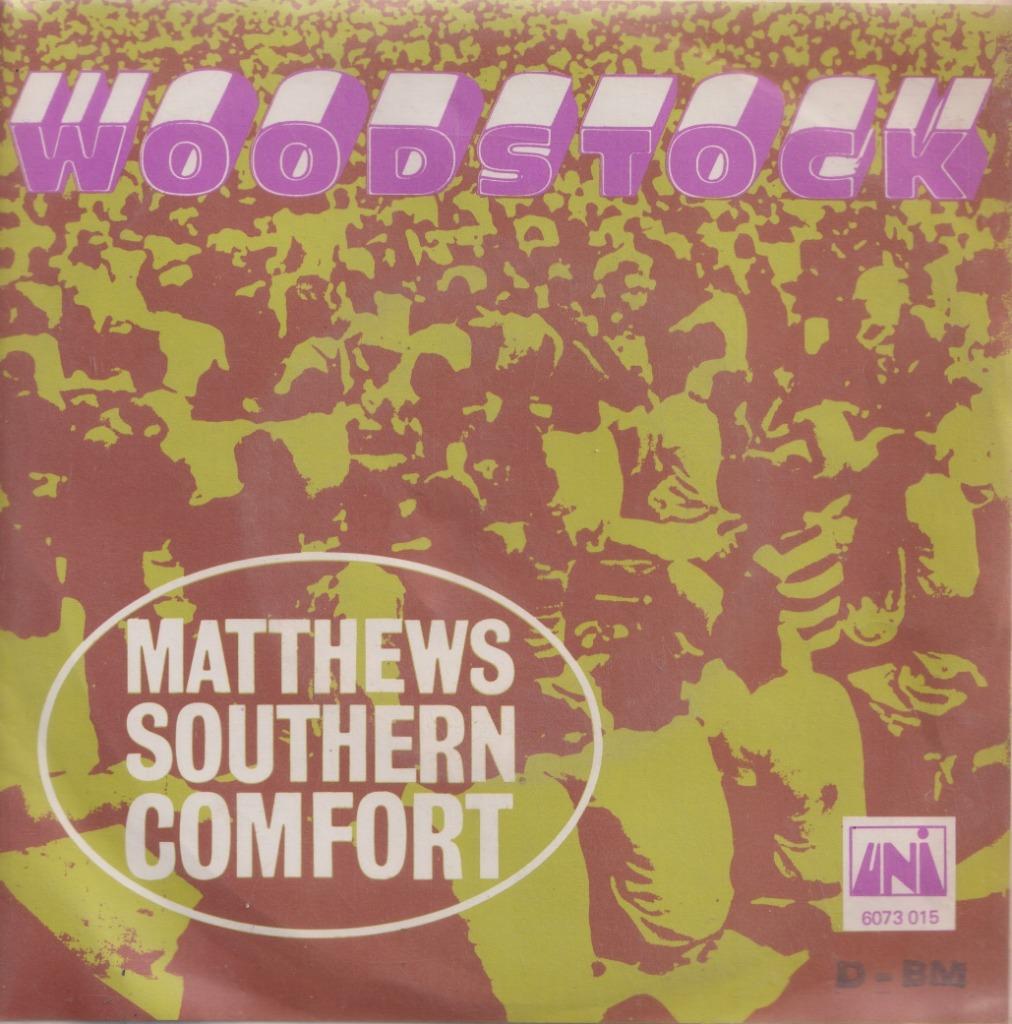 Matthews Southern Comfort – Woodstock / Scion – Single, Enlèvement ou Envoi, Single, Utilisé, Pop