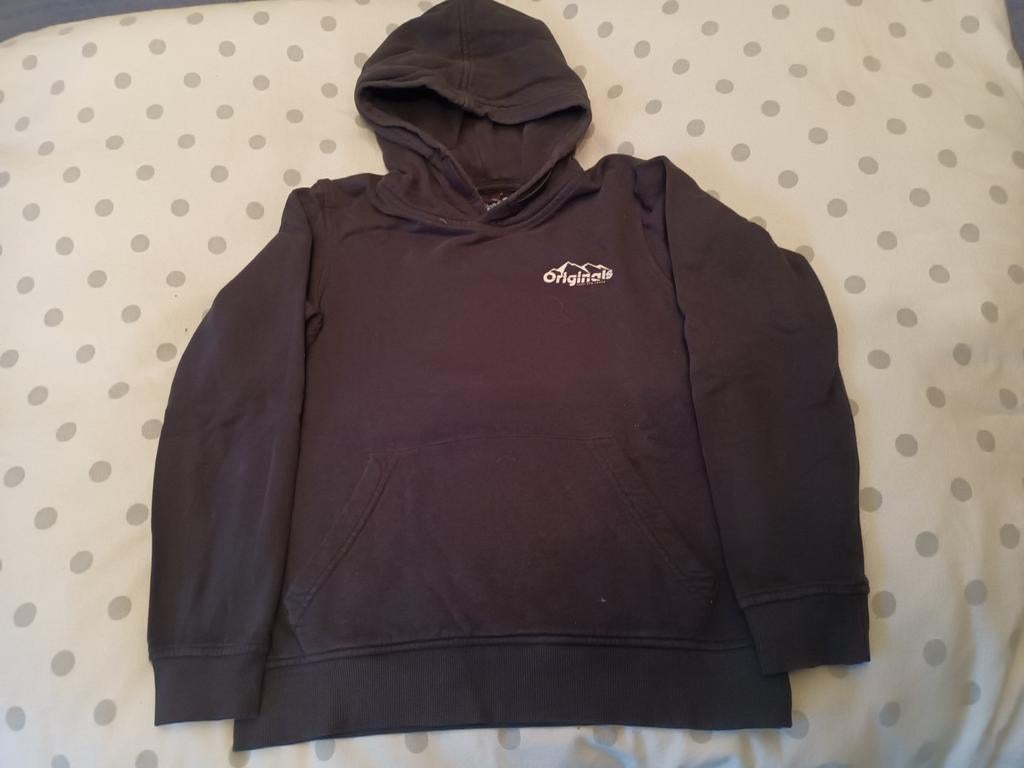 Zwarte trui - Jack and Jones - maat 152, Ophalen, Trui of Vest, Zo goed als nieuw, Jongen