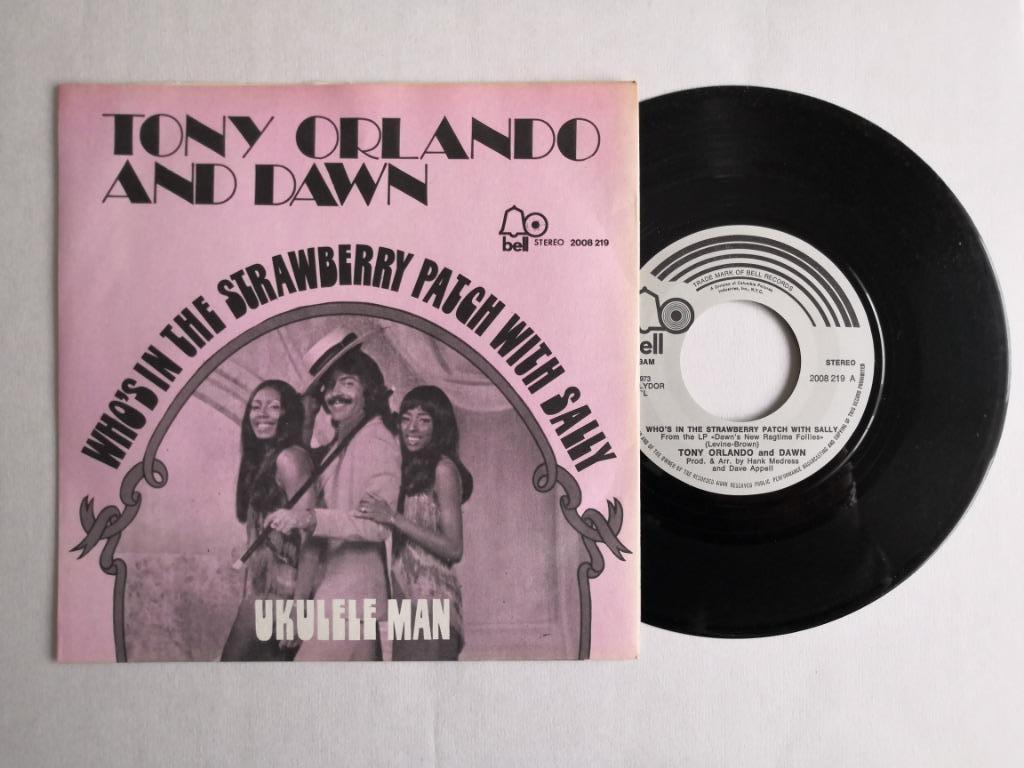 TONY ORLANDO & DAWN - Who's in the strawberry patch with ..., Enlèvement ou Envoi, Comme neuf