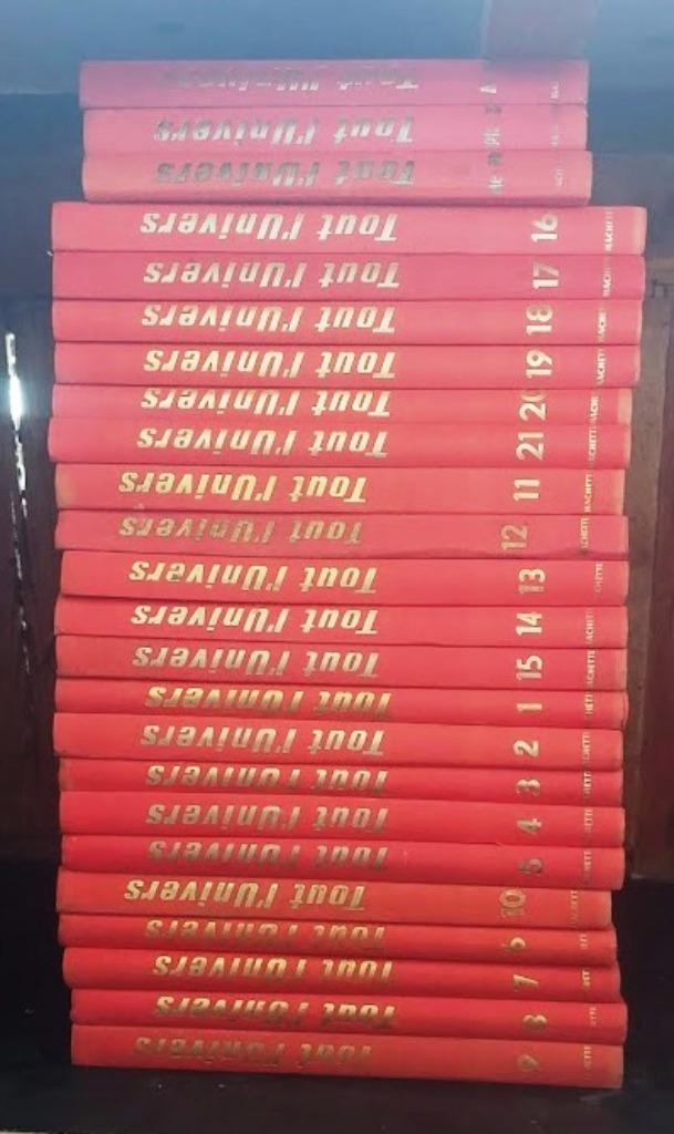 Encyclopédie Tout l'Univers de 1961, Livres, Encyclopédies, Enlèvement, Général