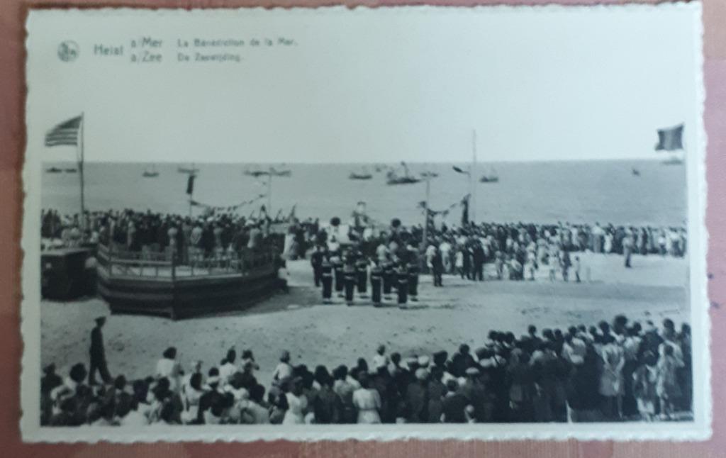 CARTE POSTALE HEIST aan Zee : SEAFLIJDING Uitg.Thill nr 55 :, Collections, Envoi, 1920 à 1940, Non affranchie, Flandre Occidentale