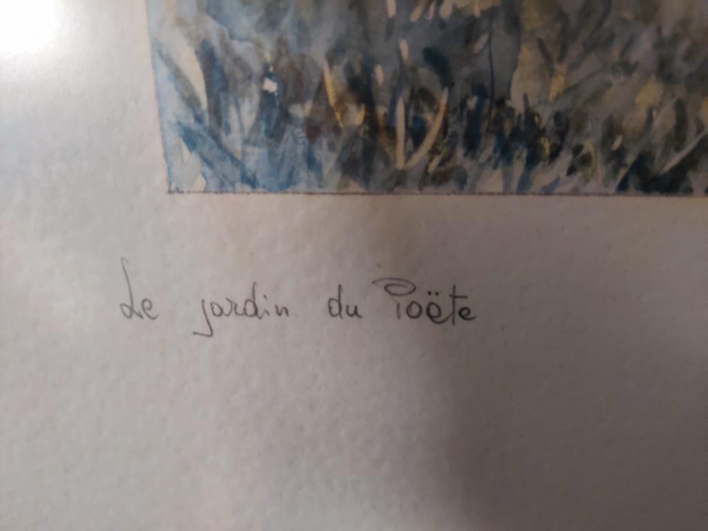le jardin du poëte door Jean-Marie Le Guen, Ophalen