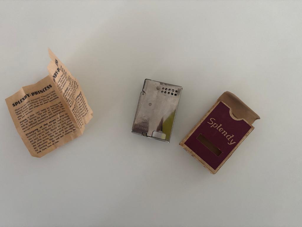 Splendy Princess Lighter Lugano 3 Erich Körner Nieuw, Verzamelen, Rookartikelen, Aanstekers en Luciferdoosjes, Zo goed als nieuw