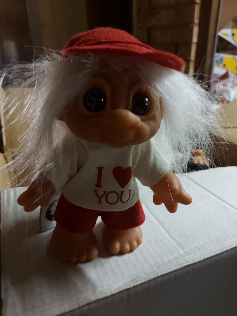 Zeldzaam trollen van Thomas dam   vintage, Verzamelen, Ophalen of Verzenden, Zo goed als nieuw