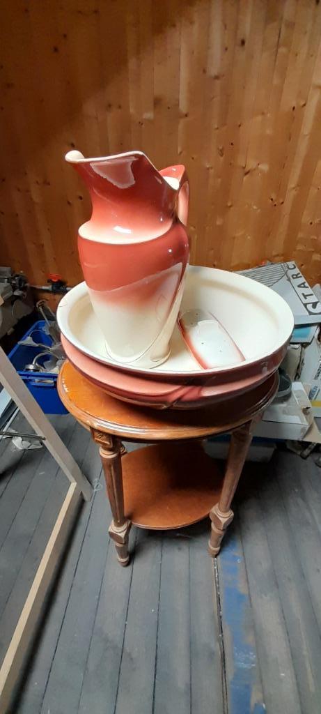 Toiletgarnituur Villeroy en Bosch, Antiek en Kunst, Antiek | Keramiek en Aardewerk, Ophalen