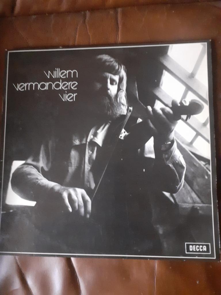 LP Willem Vermandere : Vier (Belpop), Ophalen of Verzenden