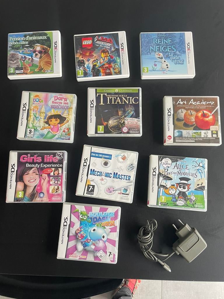 7 jeux Nintendo DS + 3 jeux 3DS + chargeur, Consoles de jeu & Jeux vidéo, Consoles de jeu | Nintendo 2DS & 3DS, Utilisé, 2DS, Avec jeux