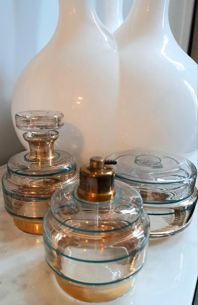 Oude vanity set, Ophalen of Verzenden