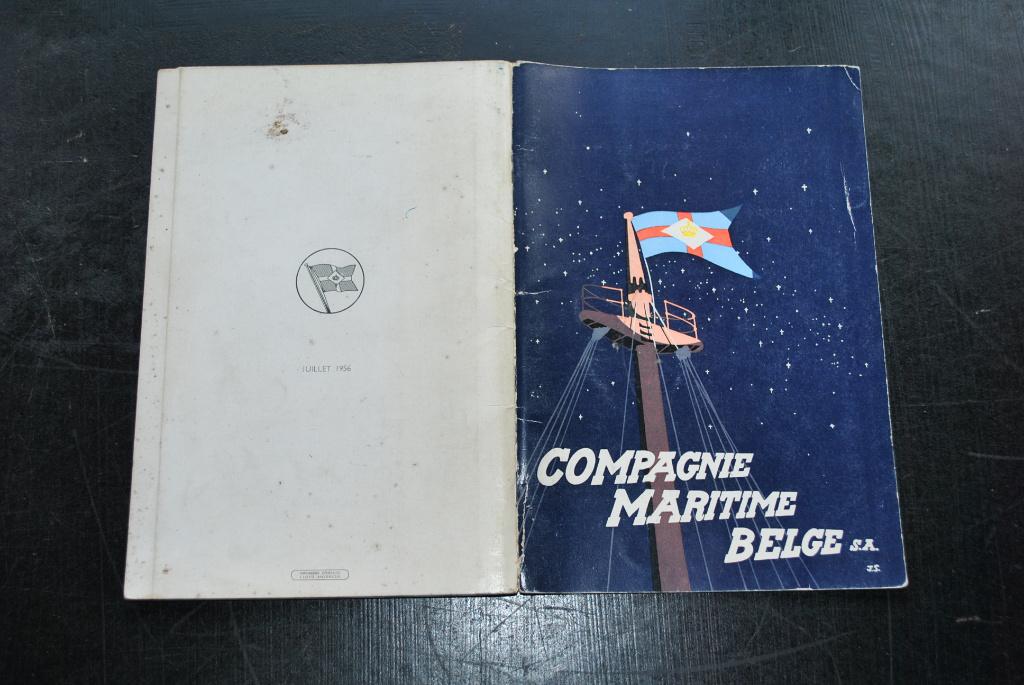 COMPAGNIE MARITIME BELGE Agences Afrique 1956 Stanleyville, Collections, Enlèvement ou Envoi, Utilisé, Bateau à moteur, Livre ou Revue
