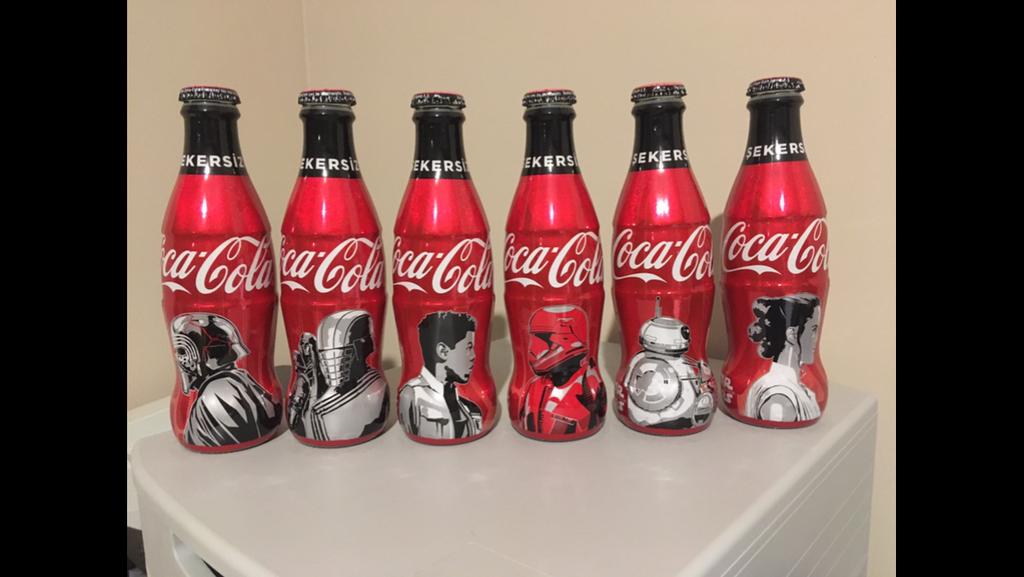 Set coca cola flesjes star wars van Turkije, Verzamelen, Ophalen of Verzenden