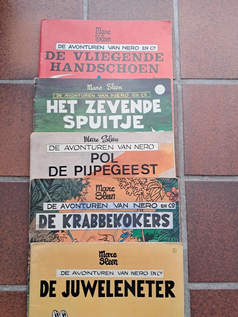 5x Nero oude reeks, Ophalen of Verzenden