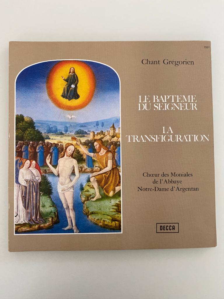 Choeur Des Moniales De L'Abbaye Notre-Dame D'Argentan, 12 pouces, Enlèvement ou Envoi, Moyen Âge et Renaissance, Chant