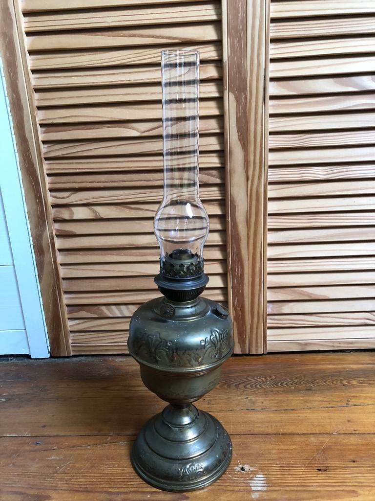 Olielamp, Ophalen