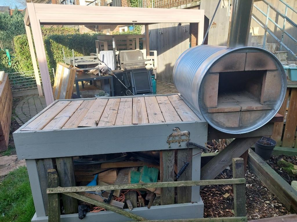 Pizzaoven, Ophalen