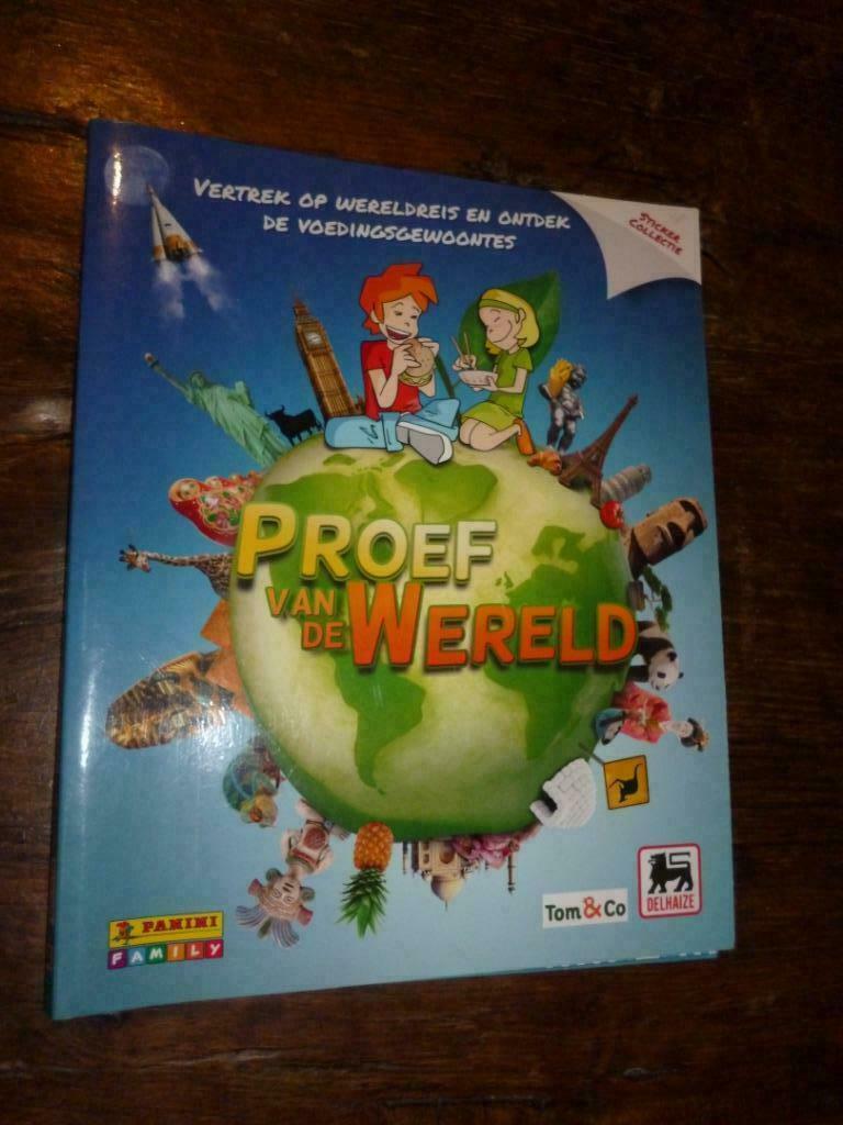 PANINI Family Proef van de Wereld wereldreis voedingsgewoon, Enlèvement ou Envoi, Utilisé, Panini, Livre d'images