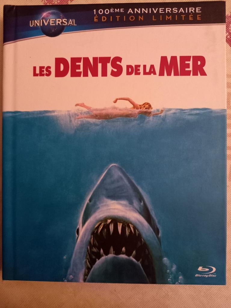 JAWS Les dents de la mer digibook blu-ray collector, Enlèvement ou Envoi, Coffret, Comme neuf, Autres genres