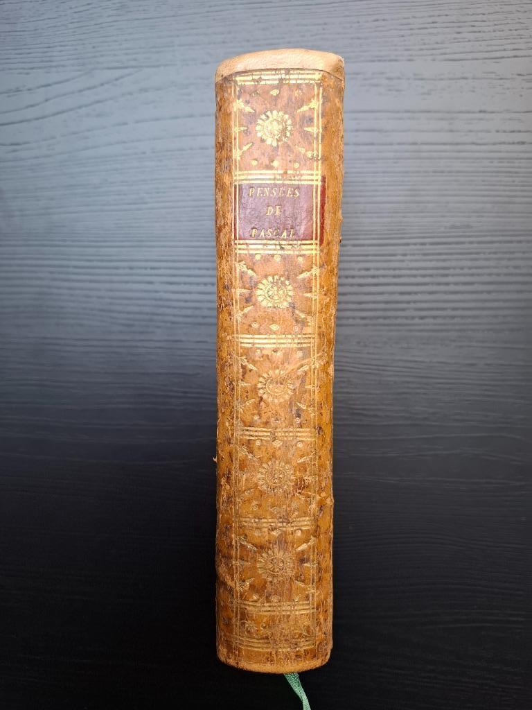 Pascal - Pensées sur la religion - Paris - 1783, Antiquités & Art, Enlèvement ou Envoi
