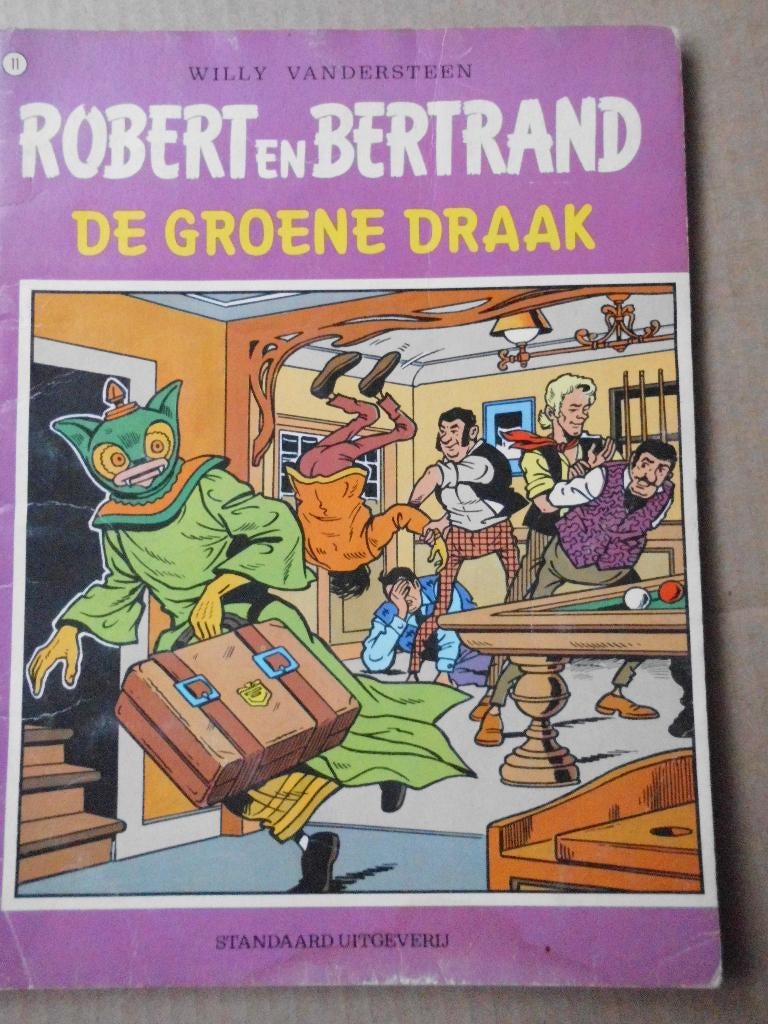 Robert en Bertrand - De groene draak, Enlèvement ou Envoi, Une BD, Studio  Vandersteen, Utilisé