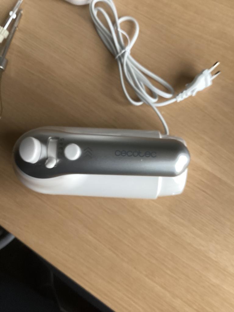 Keukenmixer Cecotec, Ophalen, Zo goed als nieuw, Vaatwasserbestendig, 3 snelheden of meer