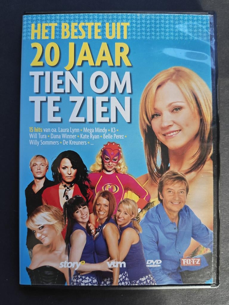 Het Beste uit 20 jaar 10 Om te Zien, Cd's en Dvd's, Dvd's | Muziek en Concerten, Gebruikt, Alle leeftijden, Ophalen of Verzenden