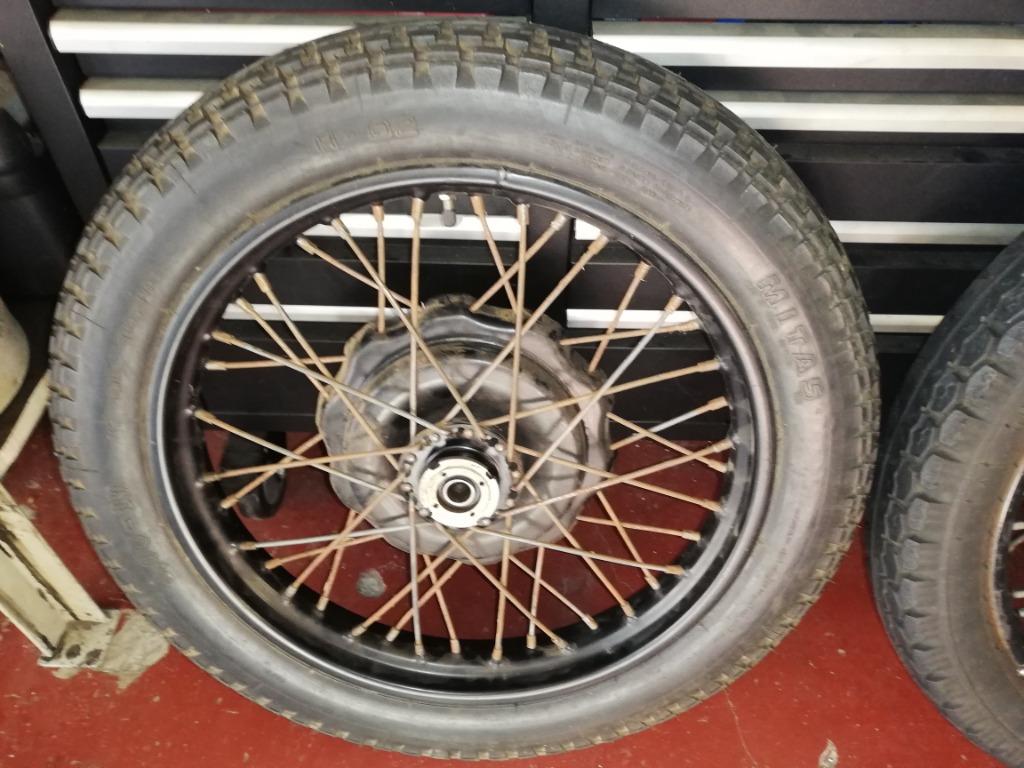 Roues Ural, Enlèvement, Utilisé