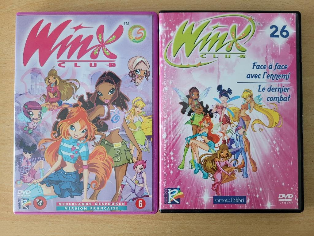 2 DVD'S "WINX CLUB", Enlèvement ou Envoi, Comme neuf, Dessin animé