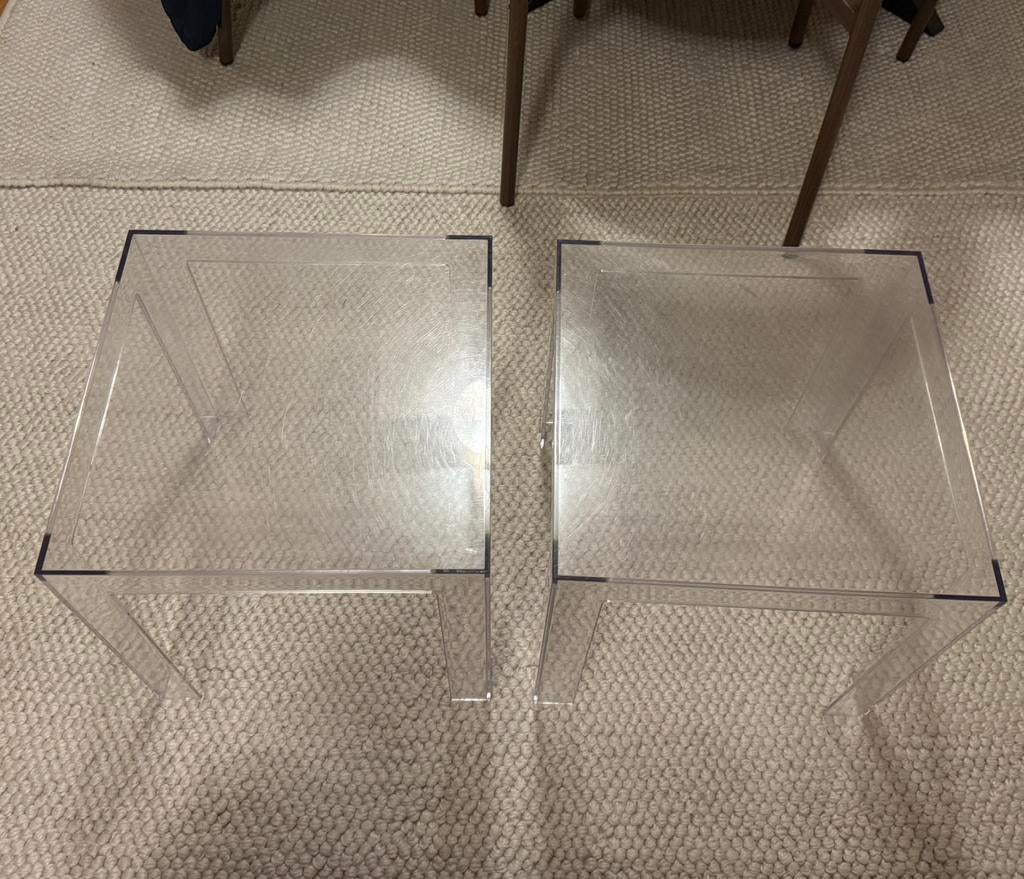 2x Vintage Kartell Jolly Side Table, Ophalen, Zo goed als nieuw