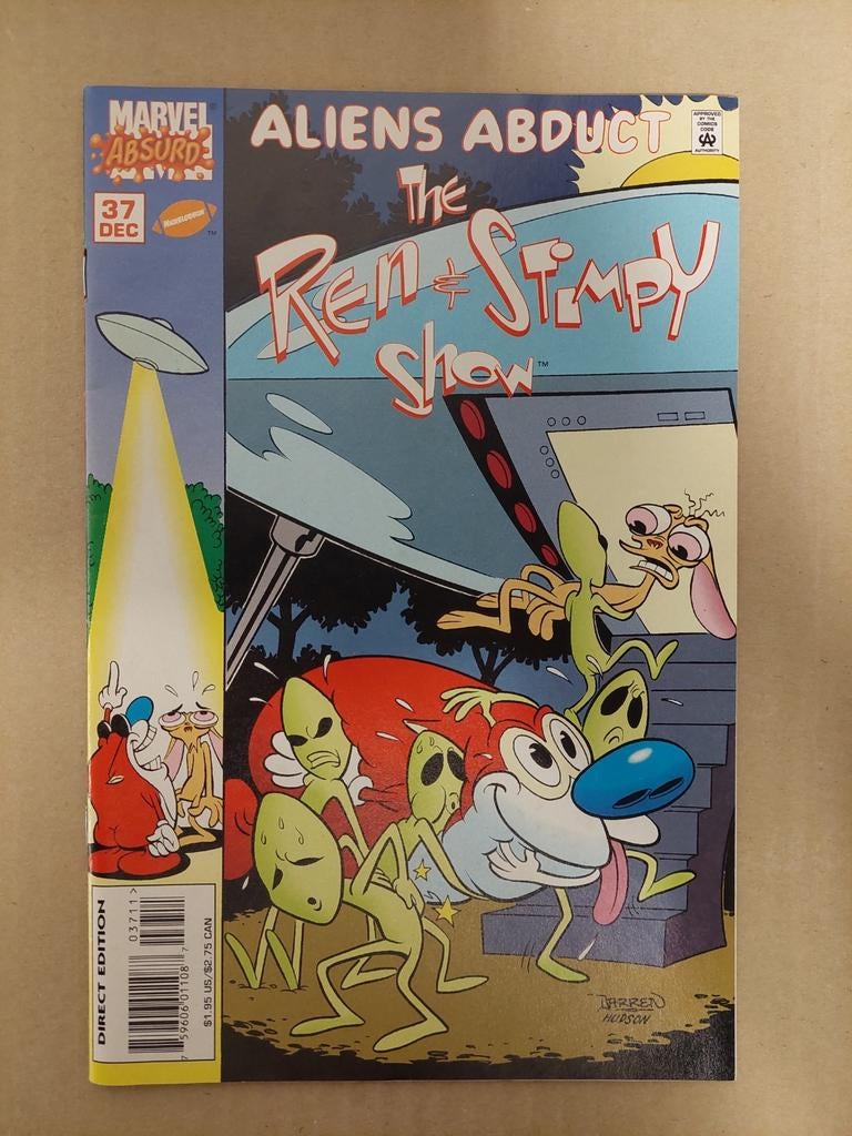 The Ren & Stimpy show - Vol. 1, No 37, december 1995, Ophalen of Verzenden, Zo goed als nieuw
