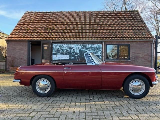 Porte à cuillère MGB, 1964, Rouge, B, Achat, Boîte manuelle
