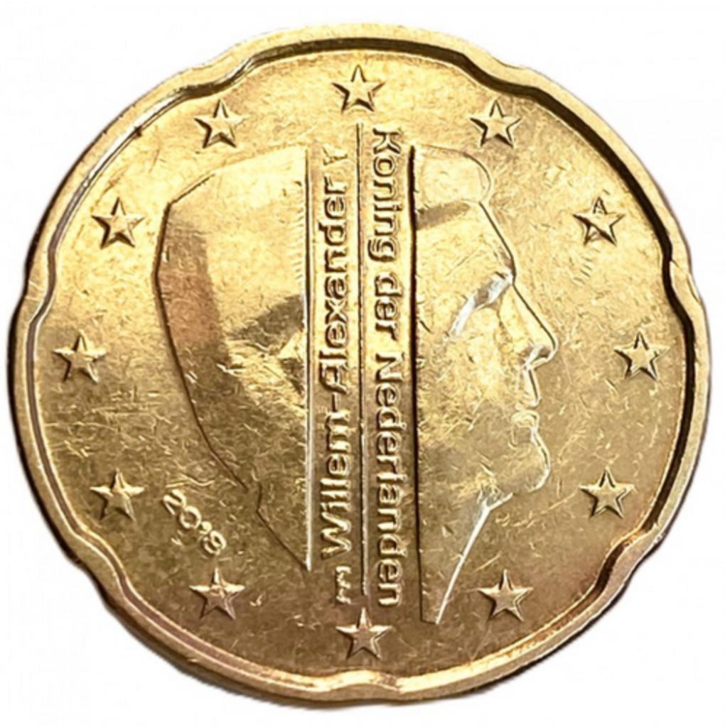 Nederland 20 eurocent, 2018, Postzegels en Munten, Munten | Nederland, Ophalen of Verzenden, Overige waardes, Losse munt