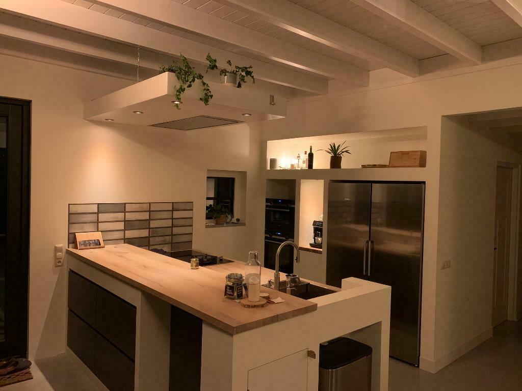 Eiken keukenblad, eiken aanrechtblad doorlopende brede lamel, Ophalen, Nieuw