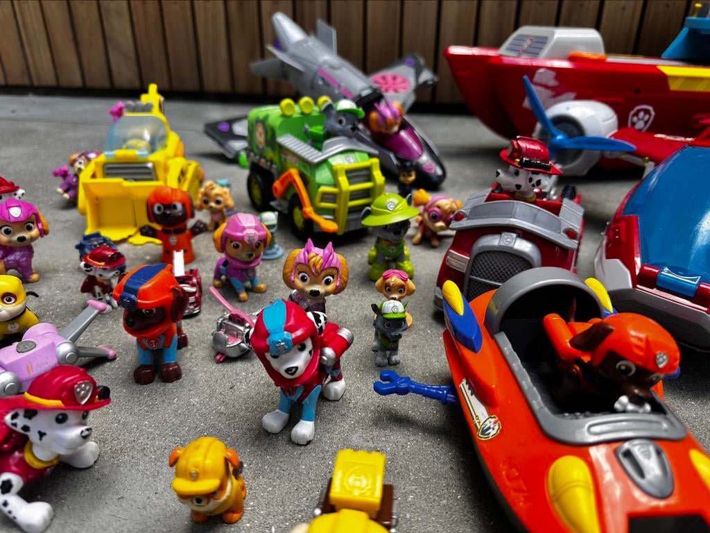 Paw patrol, Kinderen en Baby's, Speelgoed | Buiten | Actiespeelgoed, Gebruikt, Ophalen