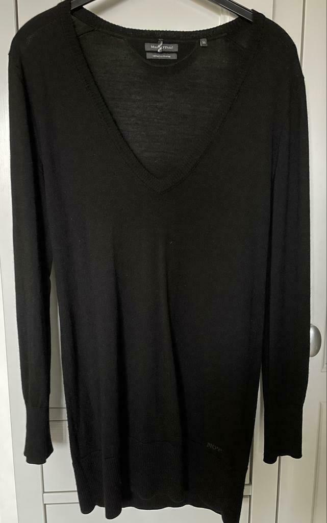 Marc O’Polo trui V-hals zwart - maat S, Kleding | Dames, Zwart, Ophalen of Verzenden, Zo goed als nieuw, Marc O'Polo