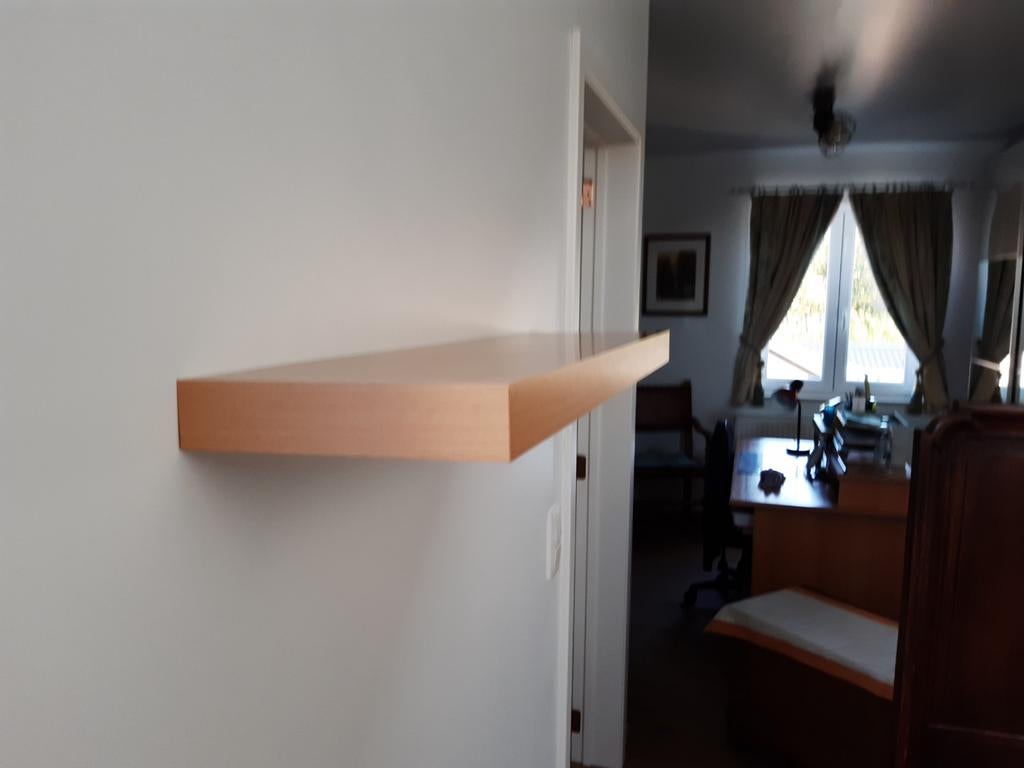 Decoratieve zwevende planken / planche decorative, Ophalen