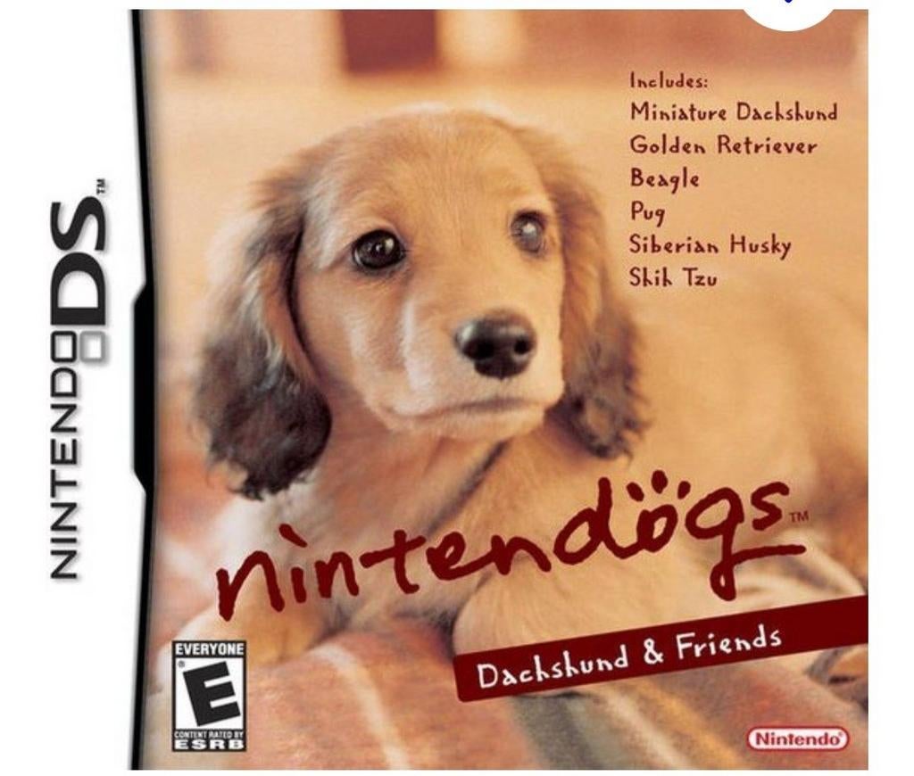 Nintendogs Dachshund & Friends, NDS, Enlèvement ou Envoi, Comme neuf, Simulation, À partir de 3 ans