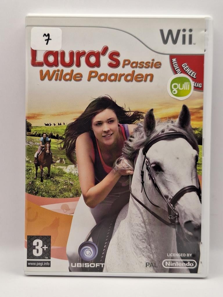 Laura's Passie: Wilde Paarden Wii, Gebruikt, 2 spelers, Ophalen of Verzenden, Vanaf 3 jaar