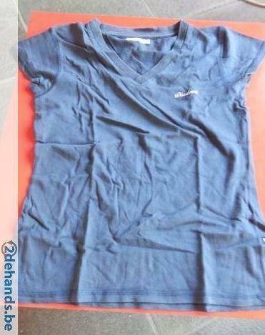 [3567] t-shirt veel donkerder dan op de foto nl donkerblauw, Blauw, Ophalen of Verzenden, Zo goed als nieuw, Korte mouw
