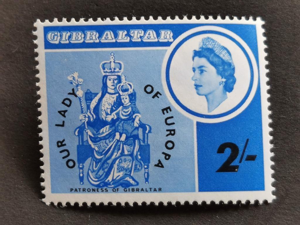Gibraltar 1966 - Our Lady of Europe (patroonheilige) **, Ophalen of Verzenden, Overige landen, Postfris