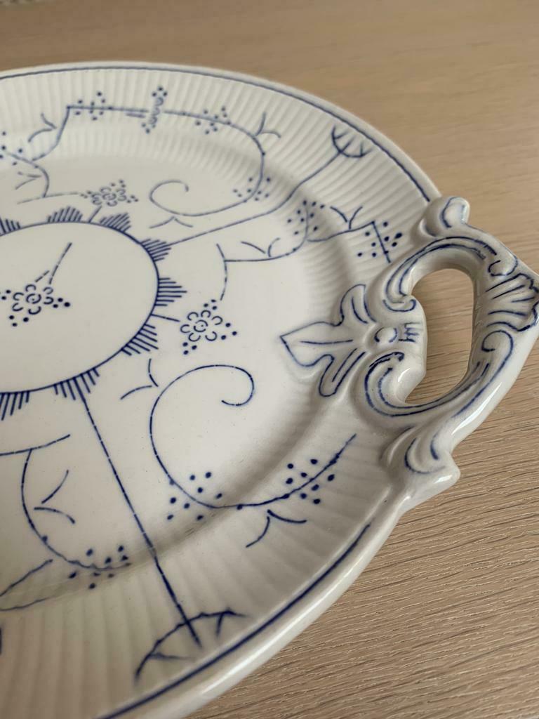 Ronde dienschotel met handvaatjes, Boch/ Saks, Ophalen of Verzenden