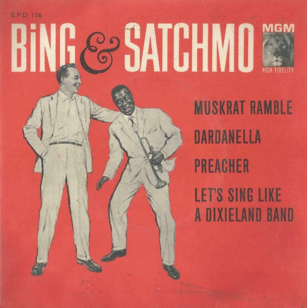 Louis Armstrong (Satchmo) & Bing Crosby – Single - EP, Cd's en Dvd's, Vinyl Singles, Gebruikt, EP, Jazz en Blues, 7 inch, Ophalen of Verzenden