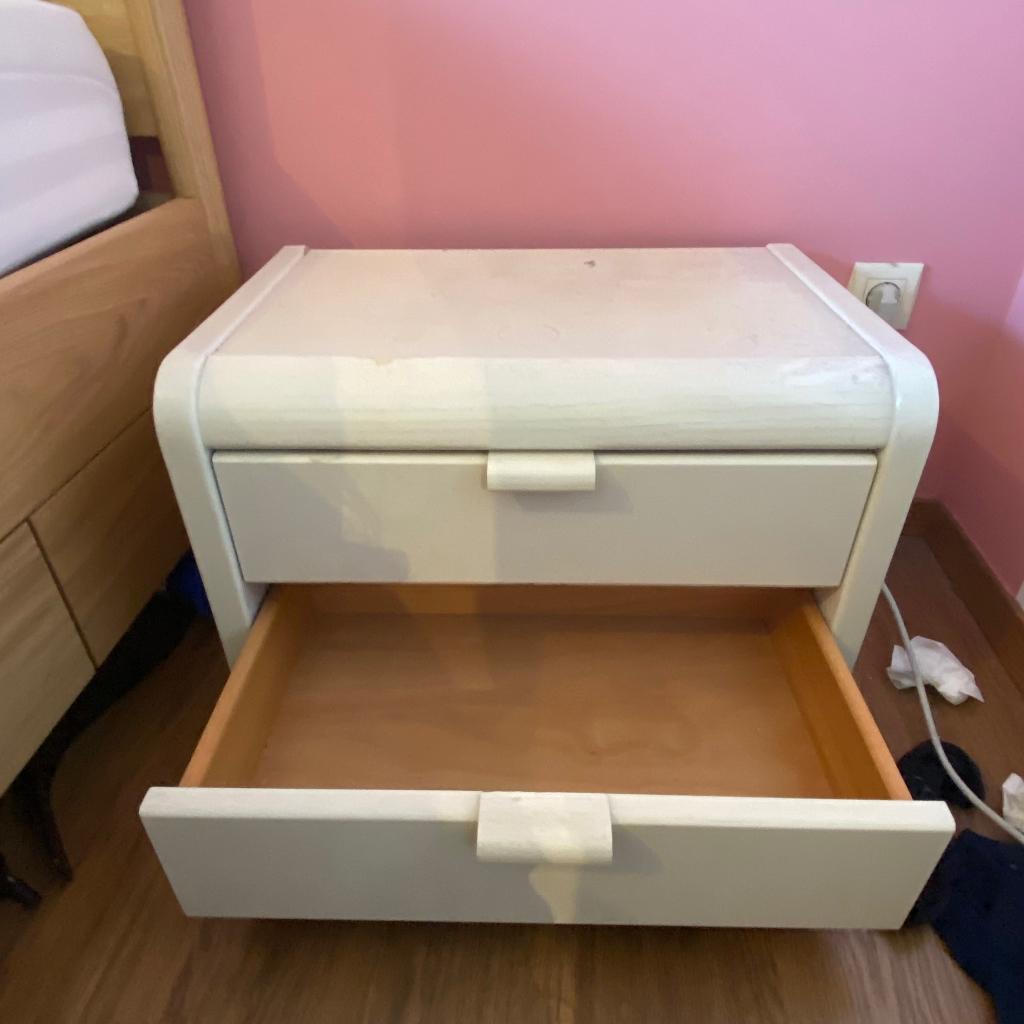 SET slaapkamermeubel nachtkast, Huis en Inrichting, Ophalen, Gebruikt, 65 cm of meer, 70 cm of meer