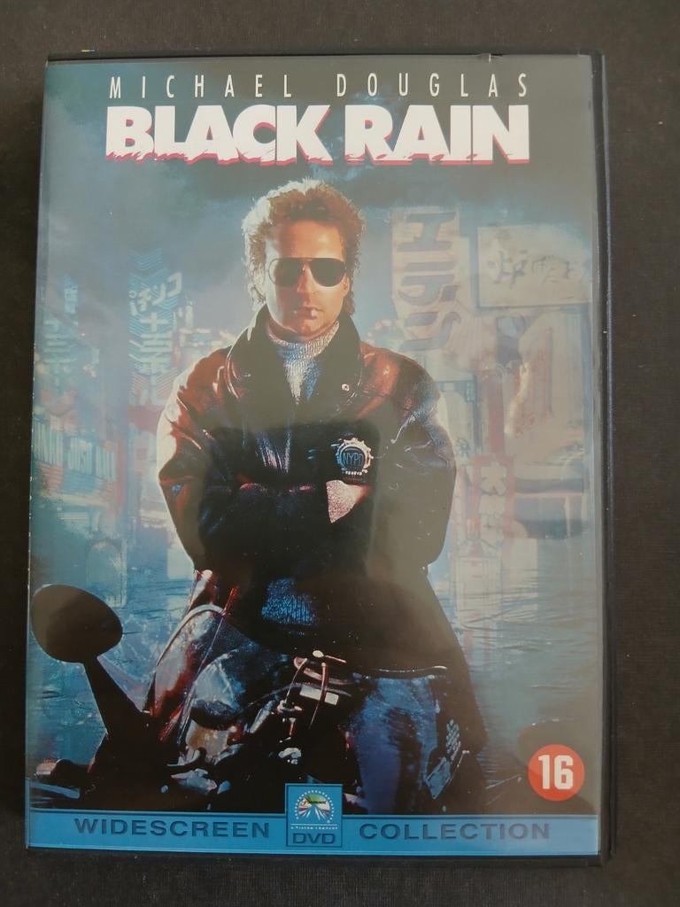 Black Rain (1989) (Ridley Scott) Michael Douglas, Vanaf 16 jaar, Ophalen of Verzenden, Zo goed als nieuw, Actiethriller