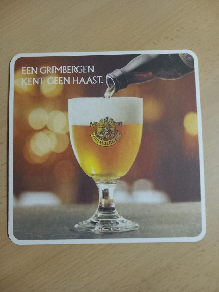 Biervilten Grimbergen, Verzamelen, Biermerken, Ophalen of Verzenden, Zo goed als nieuw
