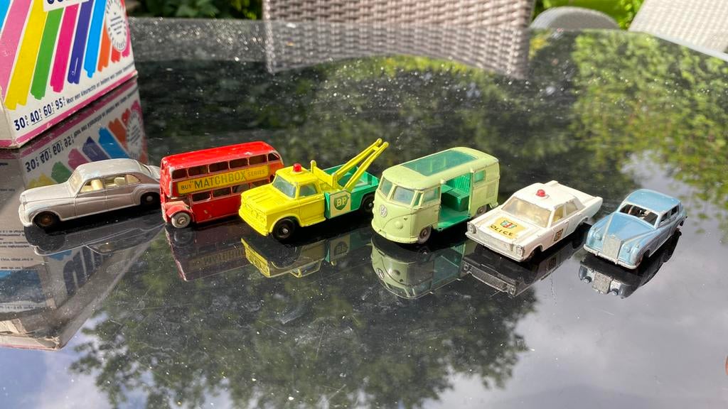 Lot 6 voitures matchbox lesney, Comme neuf
