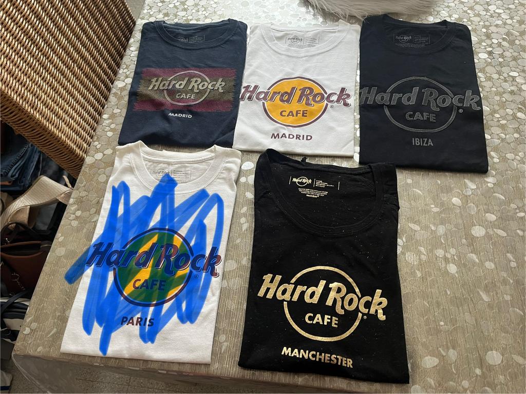 Tshirts Hard Rock Cafe, Vêtements | Femmes, Enlèvement ou Envoi, Comme neuf, Taille 42/44 (L)