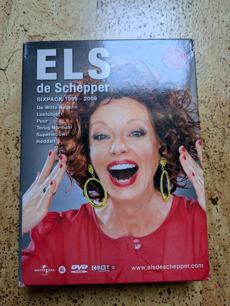 dvd box Els De Schepper / Sixpack (6 discs), Cd's en Dvd's, Ophalen of Verzenden