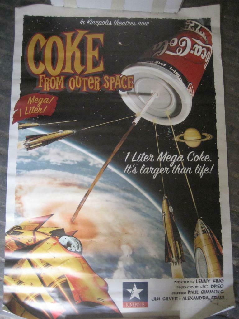 AFFICHE Kinepolis - Coke (Coca-Cola), Collections, Enlèvement, Utilisé