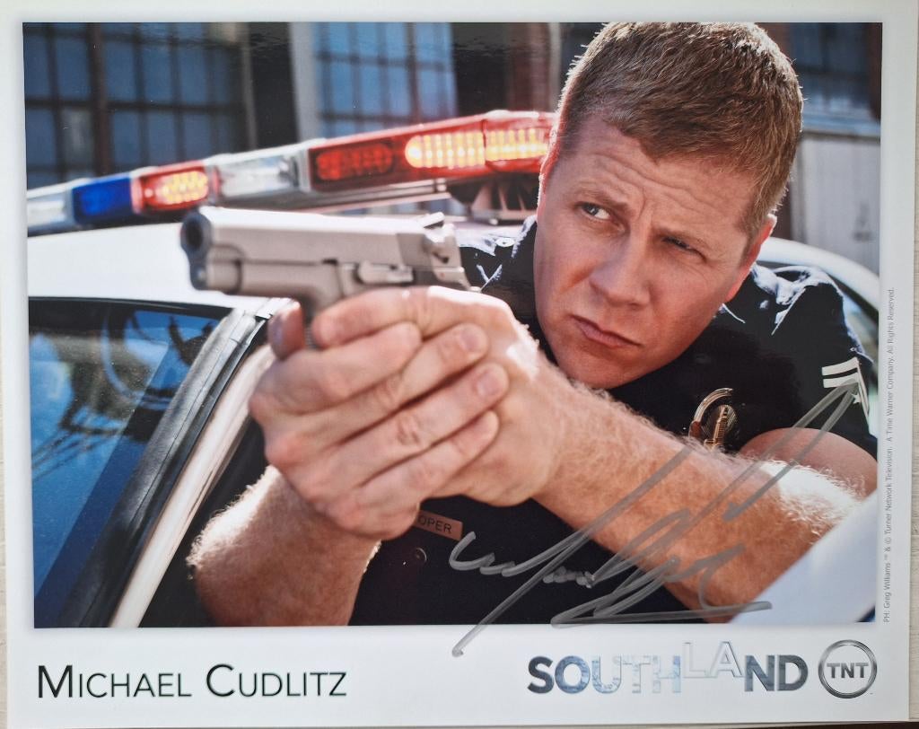 Authentieke handtekening van acteur Michaël CUDLITZ, Ophalen of Verzenden, Nieuw, Gesigneerd