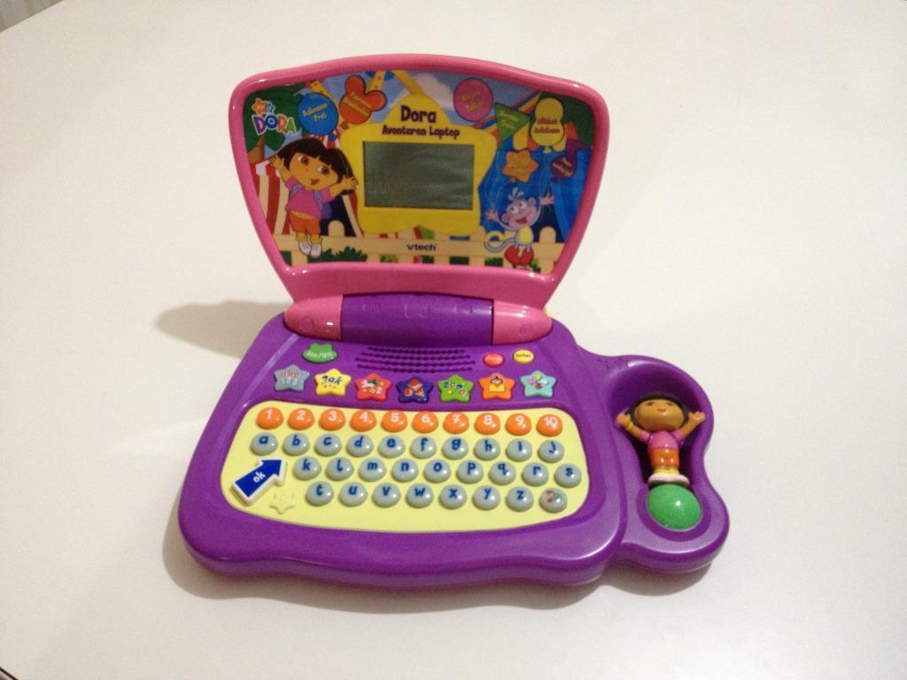 Te Koop Dora educatieve spelletjes computer Werkt nog goed, Ophalen, Gebruikt